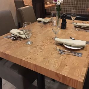 Reclaimed Douglas Fir End Grain Countertop